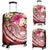 Polynesian Samoa Luggage Covers - Summer Plumeria (Red) - Polynesian Pride