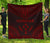 Kosrae Premium Quilt - Kosrae Flag Polynesian Chief Red Version Red - Polynesian Pride