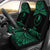 Yap Polynesian Car Seat Covers - Pride Green Version Universal Fit Green - Polynesian Pride