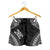 Papua New Guinea Women's Shorts - Polynesian Chief Black Version Women Black - Polynesian Pride