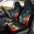 Hawaii Turtle Shark Manta Ray Hibiscus Plumeria Car Set Cover - Polynesian Pride