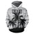 Fiji Tapa Hoodie Fiji Coat of Arms Coconut Tree Special - Polynesian Pride