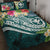 Polynesian Hawaii Kanaka Maoli Quilt Bed Set - Summer Plumeria Blue - Polynesian Pride