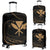 Kanaka Luggage Covers - Gold - Frida Style Black - Polynesian Pride