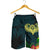 Polynesian Hawaii Kanaka Maoli Men's Short - Heart with Hibiscus - Polynesian Pride