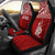 New Caledoni Car Seat Covers - New Caledoni Coat Of Arms Polynesian Tattoo Red Universal Fit Red - Polynesian Pride