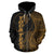 Yap Polynesian Custom Zip up Hoodie Coconut Gold - Polynesian Pride