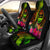 Guam Polynesian Car Seat Covers - Hibiscus and Banana Leaves Universal Fit Reggae - Polynesian Pride