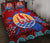 Tahiti Polynesian Quilt Bed Set - Tahiti Flag - Polynesian Pride