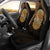 Wild Shark Polynesian Car Seat Covers Universal Fit Gold - Polynesian Pride