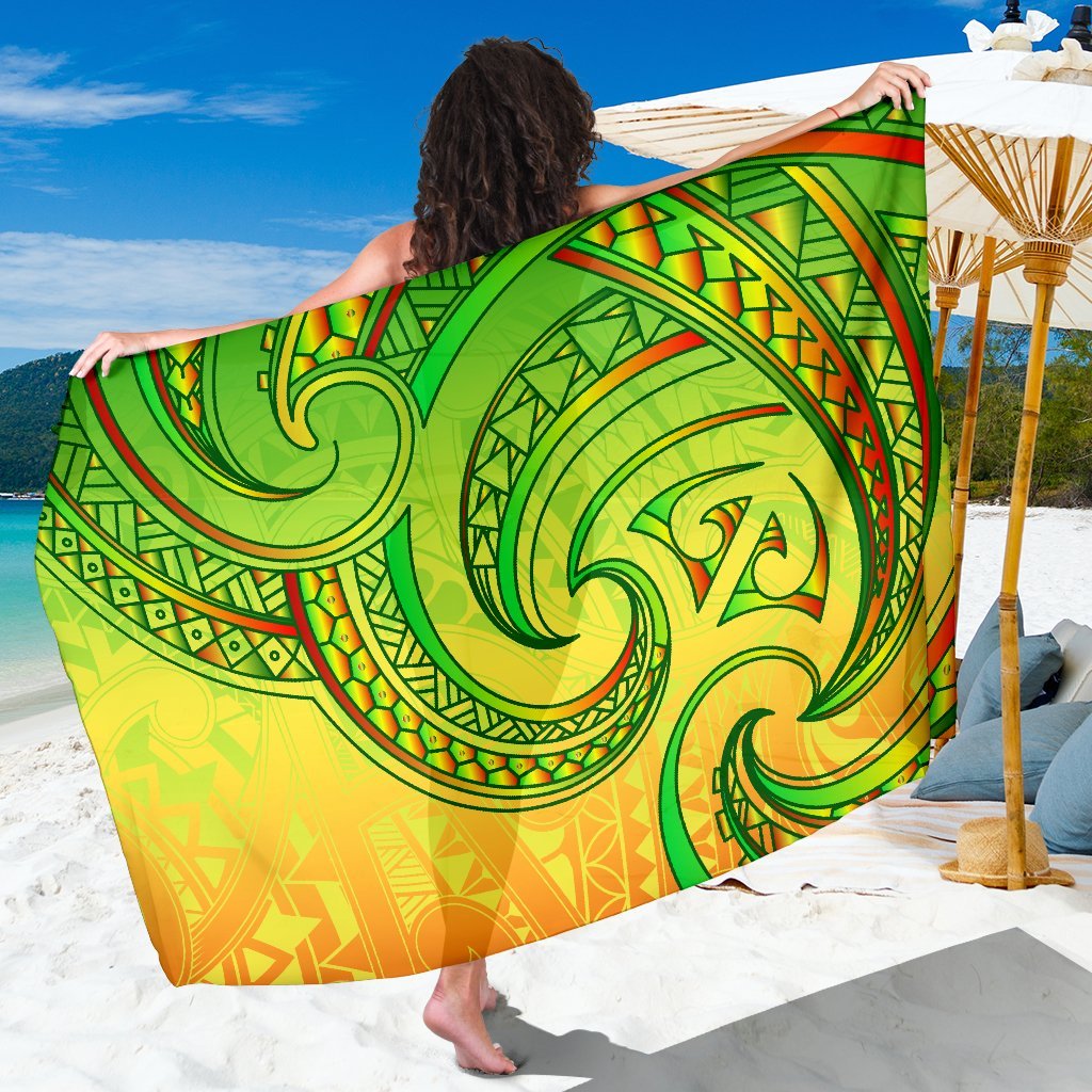 Polynesian Pride One Size 44 x 66 inches Green - Polynesian Pride