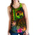 Tonga Polynesian Women's Racerback Tank - Hibiscus and Banana Leaves - Polynesian Pride