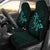 Hawaii Shark Turquoise Polynesian Car Seat Covers - Polynesian Pride