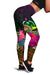 Vanuatu Women's Leggings - Summer Hibiscus - Polynesian Pride