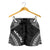 Nauru Women's Shorts - Polynesian Chief Black Version Women Black - Polynesian Pride