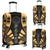 Palau Luggage Cover - Polynesian Tattoo Gold Gold - Polynesian Pride