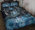 Hawaii Polynesian Turtle Waves Hibiscus Quilt Bed Set - Erik Style - AH - Blue - Polynesian Pride