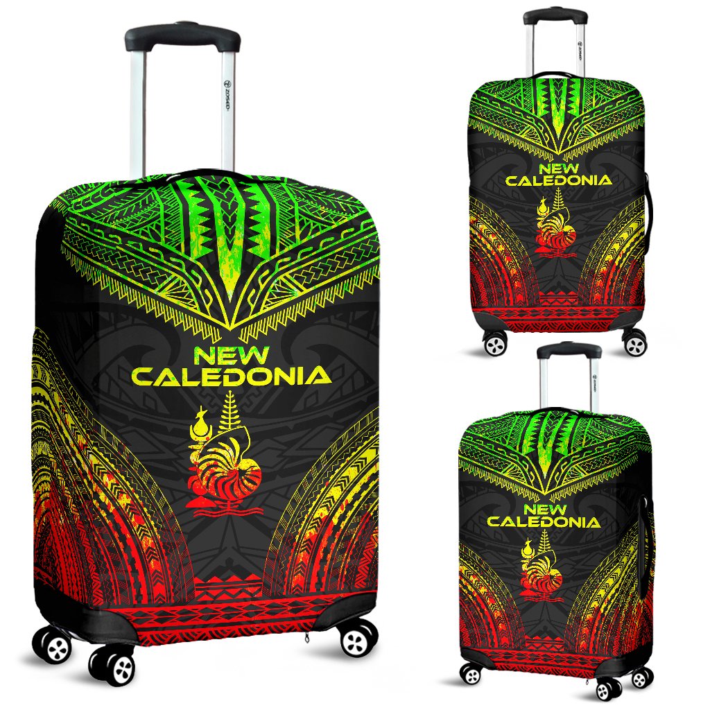 New Caledonia Polynesian Chief Luggage Cover - Reggae Version Reggae - Polynesian Pride