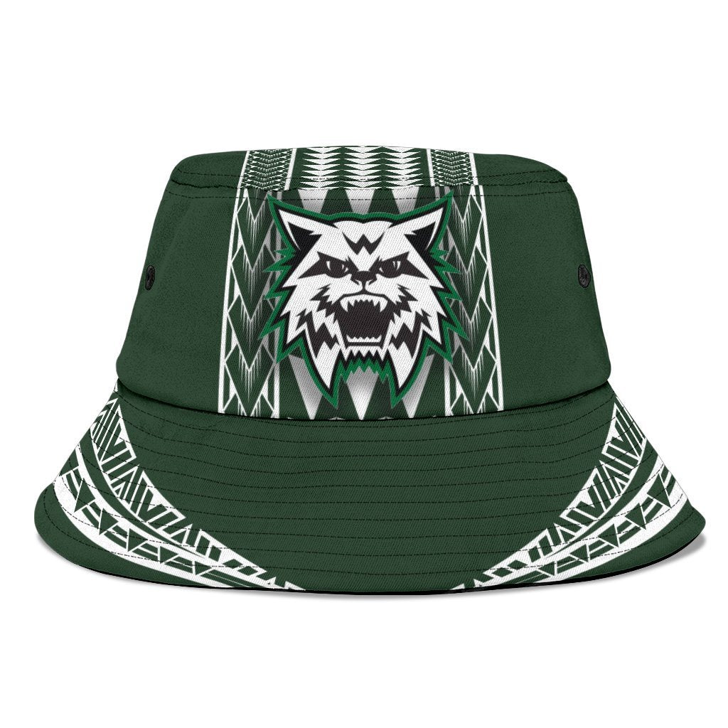 Hawaii - Konawaena High Bucket Hat - AH Bucket Hat One Size Green - Polynesian Pride