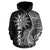 Nauru Polynesian Custom Hoodie Coconut Black - Polynesian Pride