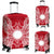 Marshall Islands Polynesian Luggage Covers Map Red White Red - Polynesian Pride