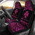 Wallis and Futuna Polynesian Car Seat Covers - Pride Pink Version Universal Fit Pink - Polynesian Pride