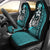 Polynesian Hawaii Custom Personalised Car Seat Covers Turquoise - Turtle with Hook Universal Fit TURQUOISE - Polynesian Pride