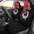 Pohnpei Car Seat Covers - Polynesian Hibiscus Pattern Universal Fit Black - Polynesian Pride