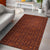 Hawaii Kapa Area Rug AH Black - Polynesian Pride