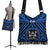 Fiji Boho Handbag - Fiji Seal With Polynesian Tattoo Style (Blue) - Polynesian Pride