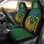 Solomon Islands Car Seat Covers - Solomon Flag Coat Of Arms Premium - A7 - Polynesian Pride