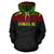 Tokelau Polynesian ll Over Hoodie Reggae Horizontal - Polynesian Pride