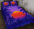 Hawaii Summer Sunset Kanaka Kakau Quilt Bed Set - Polynesian Pride