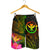 Polynesian Hawaii Kanaka Maoli Polynesian Men's Shorts - Hibiscus and Banana Leaves - Polynesian Pride