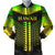 Hawaii Polynesia Men's Bomber Jacket - Reggae Style Reggae - Polynesian Pride