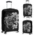 Hibiscus Plumeria Mix Polynesian Gray Turtle Luggage Covers Gray - Polynesian Pride