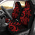 Vanuatu Car Seat Covers - Red Tentacle Turtle Universal Fit Red - Polynesian Pride