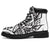 Polynesian 42 Season Boots - Polynesian Pattern Black - Polynesian Pride