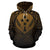 Kosrae All Over Hoodie Lift up Gold - Polynesian Pride