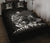 Samoa Polynesian Custom Personalised Quilt Bed Set - Samoa Eagle Black - Polynesian Pride