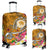 FSM Luggage Covers - Turtle Plumeria (Gold) - Polynesian Pride