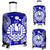 French Polynesia Polynesian Luggage Covers Map Blue Blue - Polynesian Pride