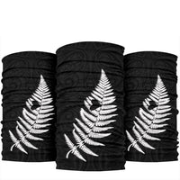 New Zealand Silver Fern Bandana, Maori Bandana One Size White - Polynesian Pride