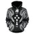 Kosrae Polynesian ll Over Hoodie Map Black - Polynesian Pride