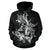 American Samoa Polynesian Hoodie Eagle Coat of rms - Polynesian Pride