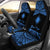 Marshall Islands Polynesian Custom Personalised Car Seat Covers - Pride Blue Version Universal Fit Blue - Polynesian Pride