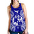 Tonga Polynesian Women Tank Top Map Blue Blue - Polynesian Pride