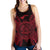 American Samoa Women Tank Top Map Red Red - Polynesian Pride