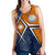 Marshall Islands Women's Racerback Tank - Marshall Islands Flag with Polynesian Patterns - Polynesian Pride