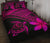 Hawaiian Turtle Plumeria Polynesian Quilt Bedding Set Pink - Polynesian Pride